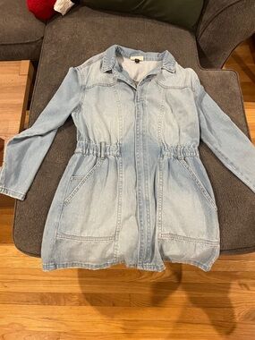 Universal Thread Light Wash Denim Mini Dress